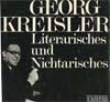Cover: Georg Kreisler - Literarisches und Nichtarisches