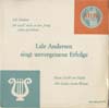 Cover: Andersen, Lale - Lale Andersen singt unvergessene Erfolge