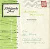 Cover: Klingende Post - Klingende Post 1963/I