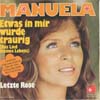 Cover: Manuela - Etwas in mir wurde traurig (Killing Me Softly With His Song) / Letzte Rose