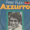 Cover: Rubin, Peter - Azzuro / Nirgendwo zu haus