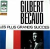 Cover: Gilbert Becaud - Gilbert Becaud / Les plus grand success