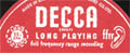 Logo des Labels Decca ffrr