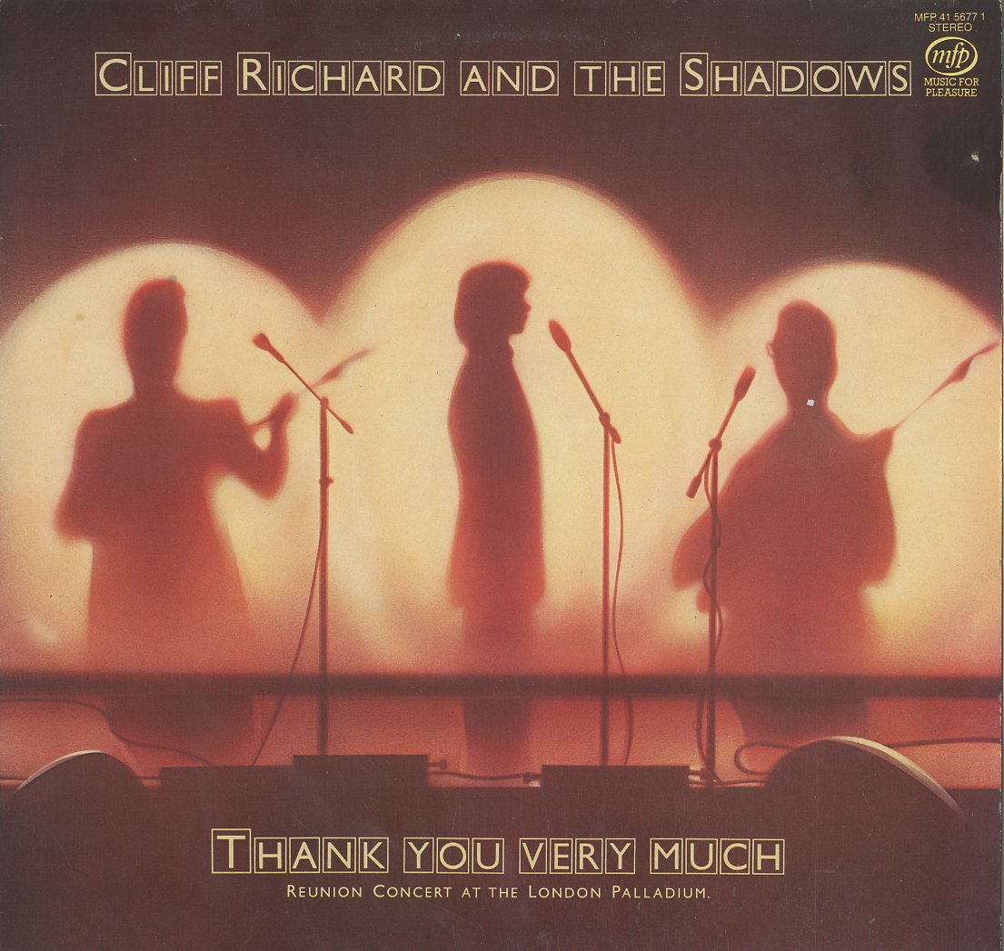 Albumcover Cliff Richard - Thank You Very Much (Live)