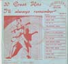 Cover: I´ll Always Remember - 20 Great Hits Vol. 2