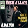Cover: Adamo - Inch Allah / Sont-ce vos bijoux Madame