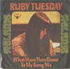 Cover: Melanie - Ruby Tuesday / What Have They Done To My Song